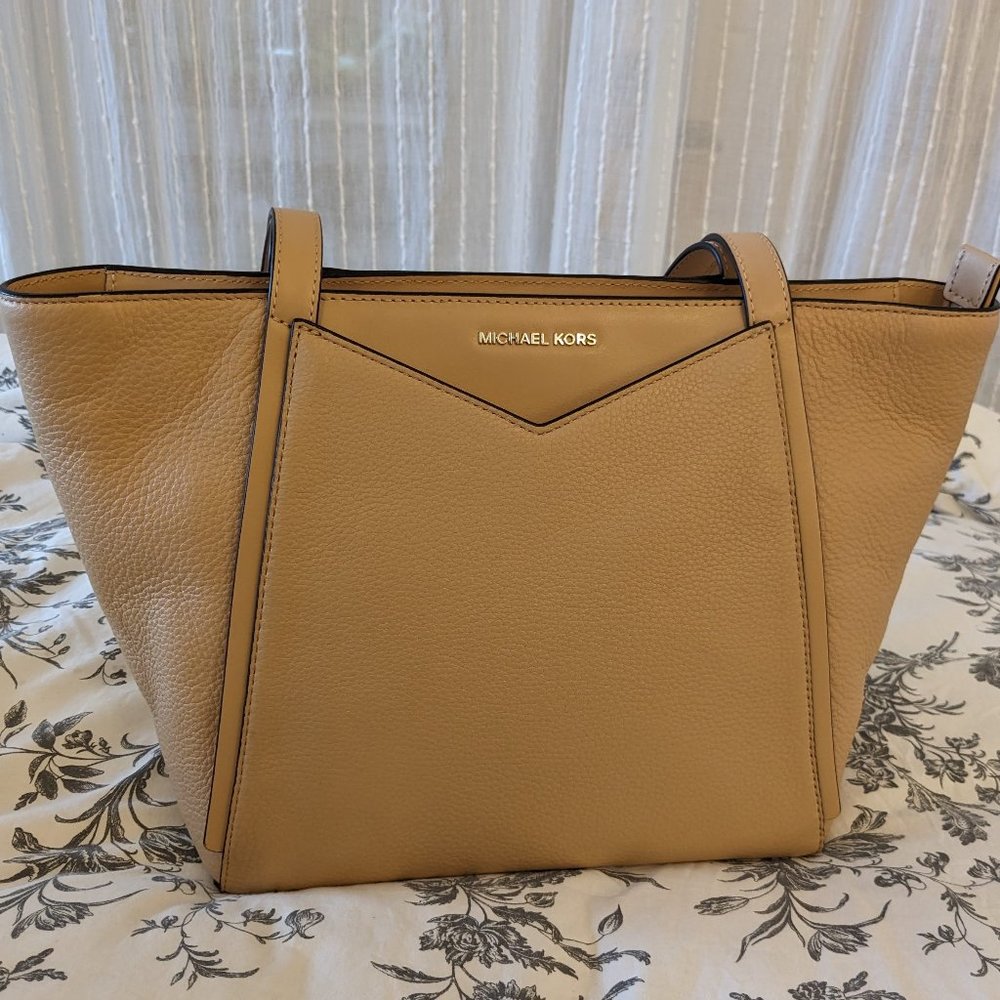 Tan Leather Michael Kors Shoulder Bag